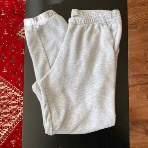 heather gray aerie sweatpants joggers - size M